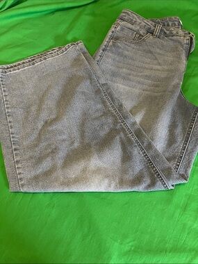 Vanilla Star Men's Gray Relaxed Denim Jeans